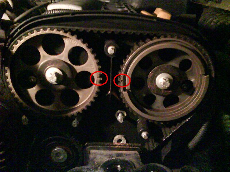 engine timing out after changing cambelt/timing belt